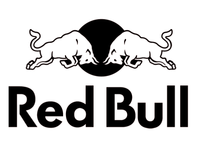 Logotyp för Redbull och länk till extern sida.